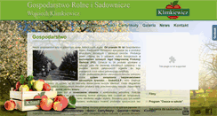 Desktop Screenshot of klimkiewicz.com.pl