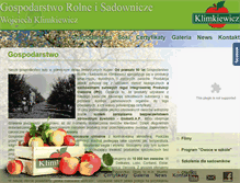 Tablet Screenshot of klimkiewicz.com.pl